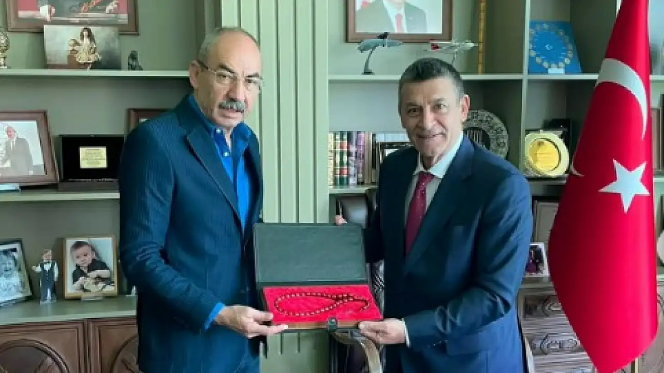 İbrahim Sungur'dan Ömer Gülsoy'a ziyaret