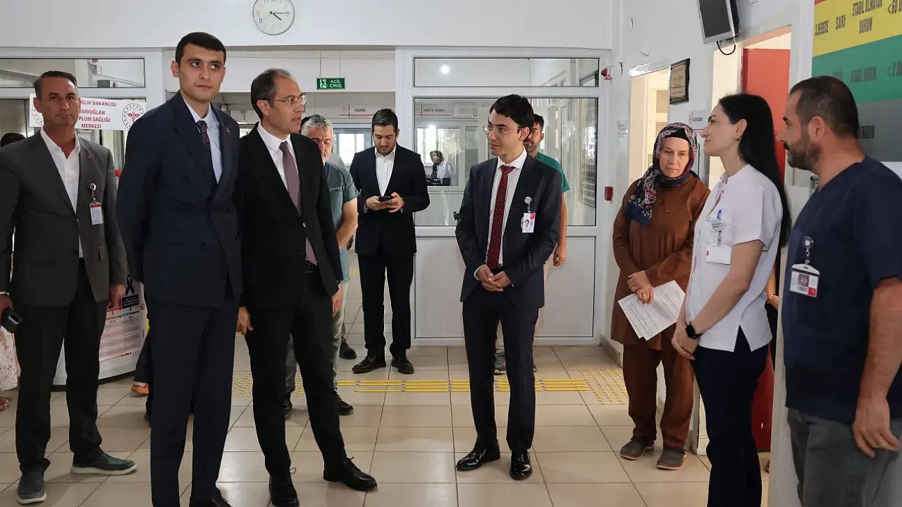 İl Müdürü Erşan ilçeyi mercek altına aldı!
