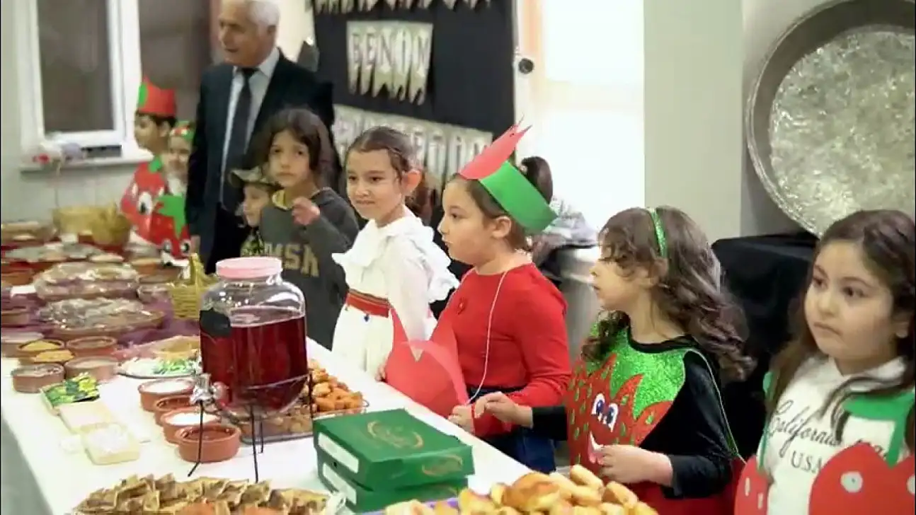 İlkokulda yerli malı şenliği