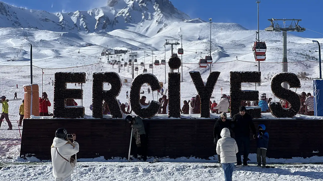 İstanbul'dan Kayseri'ye Erciyes için geldi! Herkesi davet etti