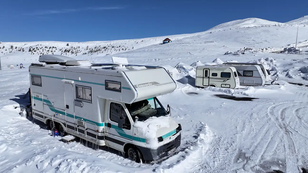 Kayaksever karavancılar Erciyes'te buluşuyor