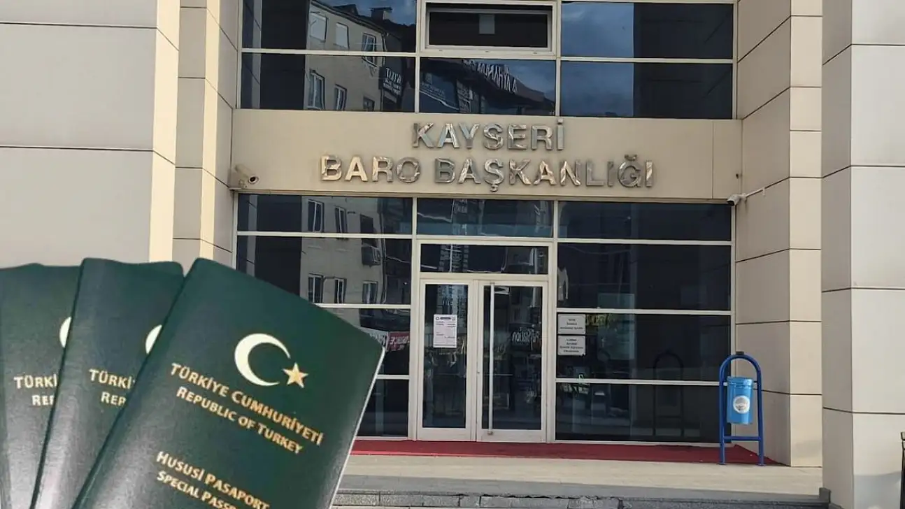 Kayseri Barosu'ndan uyarı geldi! Yeşil pasaport alacaklar dikkat