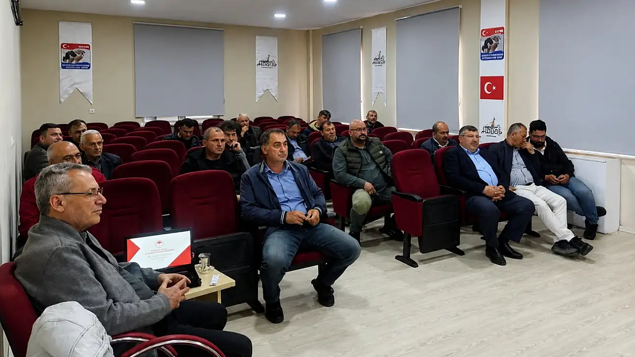 Kayseri Damızlık Sığır Yetiştiricileri Birliği'nden proje hazırlama eğitimi