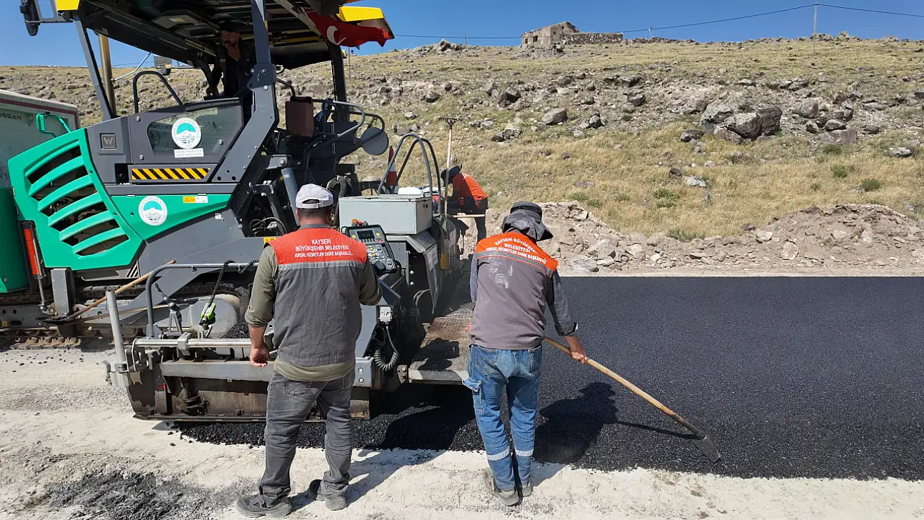 Kayseri'de 17,5 milyon TL'lik yol yatırımı