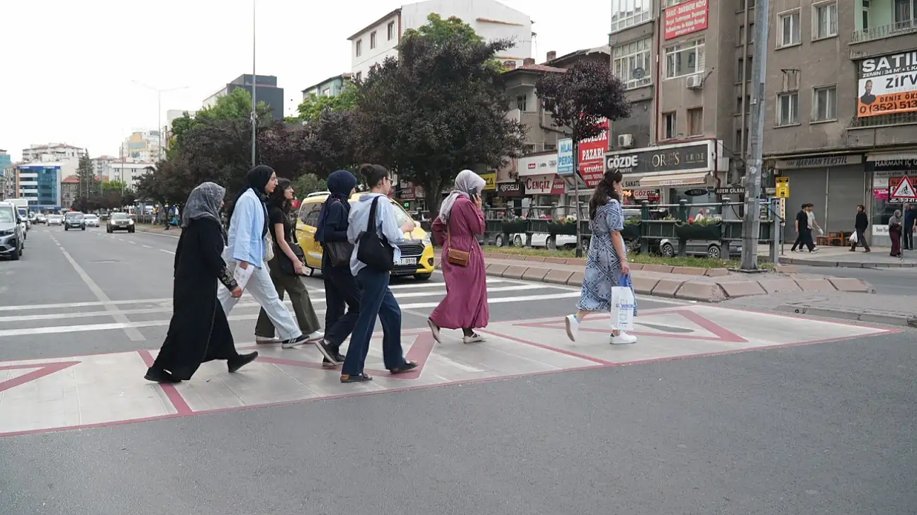 Kayseri'de 3 yaya geçidi için UKOME kararı