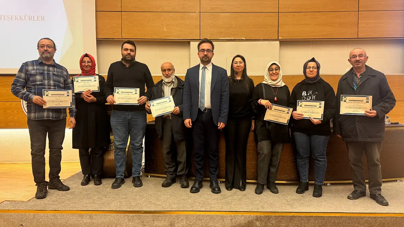 Kayseri'de 87 kursiyer sertifika aldı