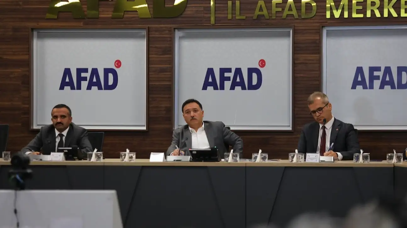 Kayseri'de afet hazırlığı gündemde!