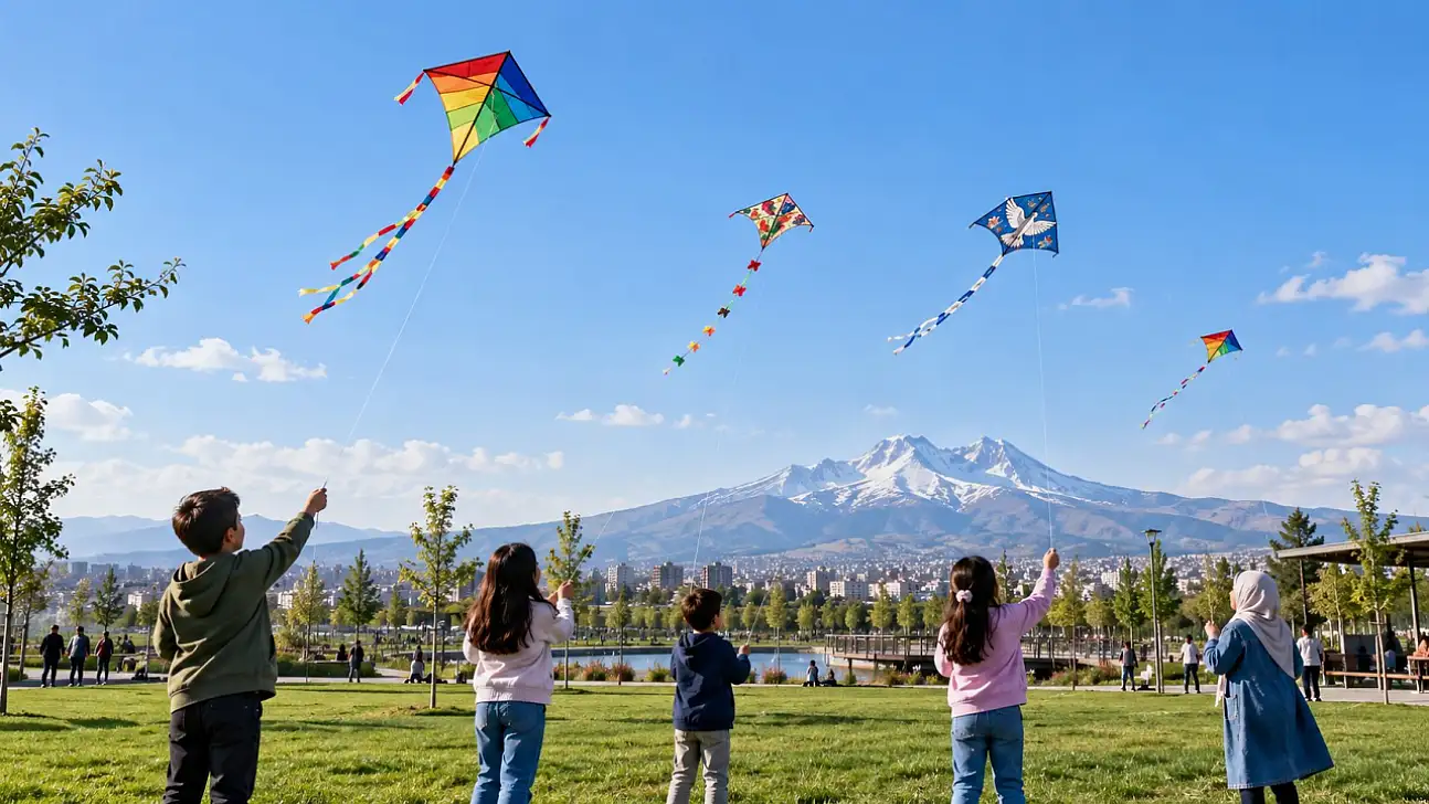 Kayseri'de anlamlı etkinlik: Uçurtmalar çocuklar için uçacak