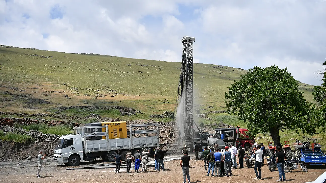 Kayseri'de aranan su bulundu