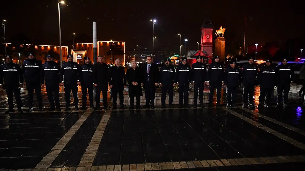 Kayseri'de Başkan yeni yıla bakın nasıl girdi?
