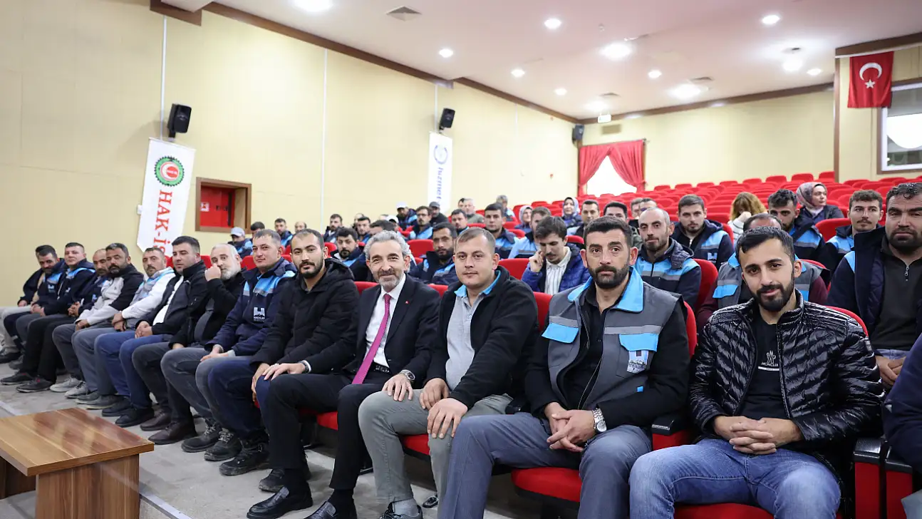 Kayseri'de belediye personeline eğitim