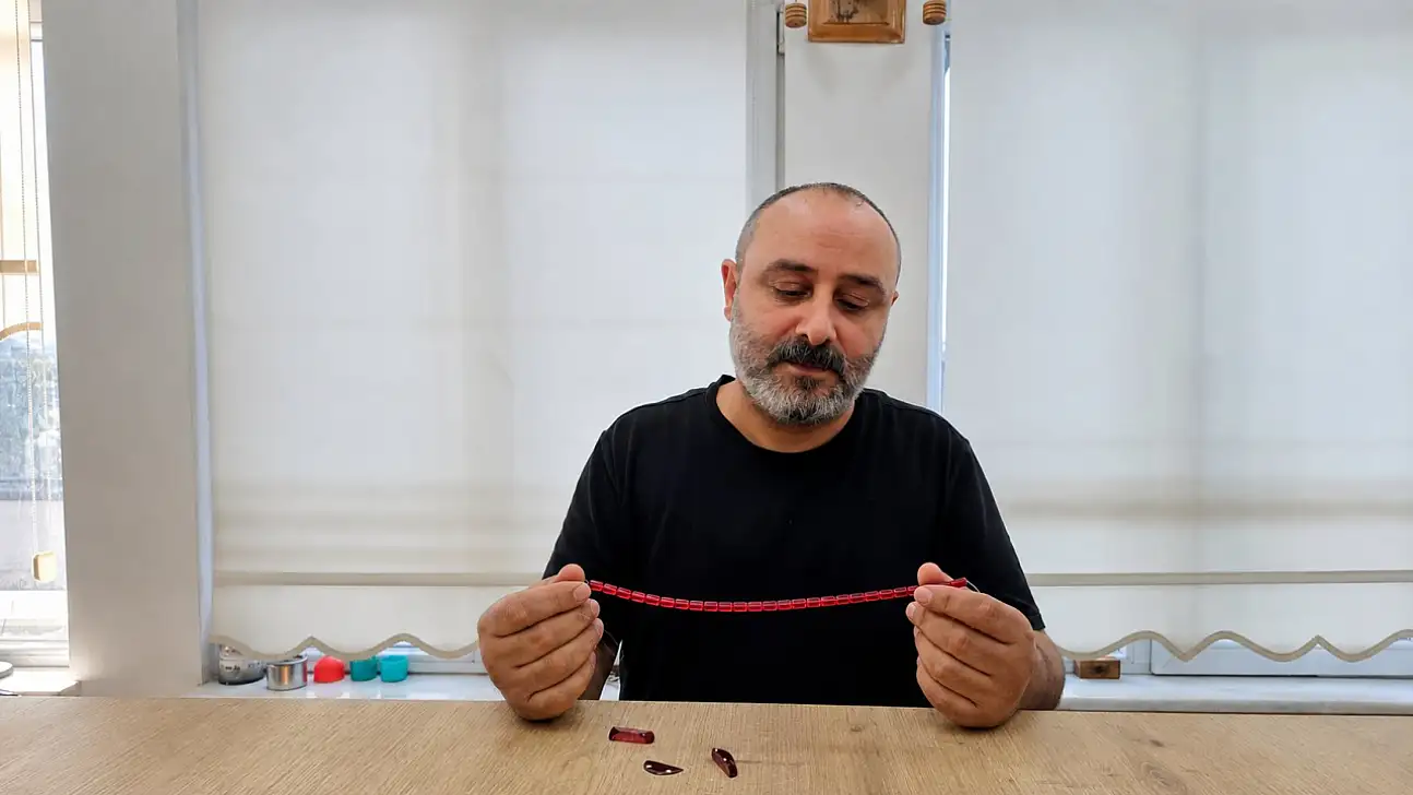 Kayseri'de binlerce tesbih yaptı ama kendisine bir tane ayıramadı