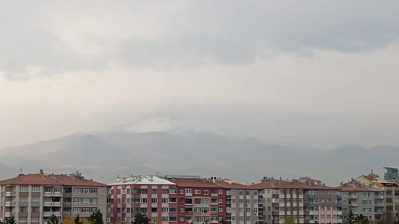 Kayseri'de bugün gök gürültülü sağanak yağış etkili olacak