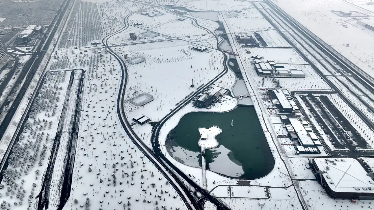 Kayseri'de büyüleyen manzara