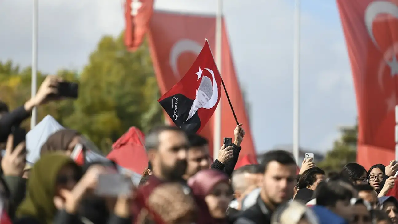 Kayseri'de Cumhuriyet coşkusu