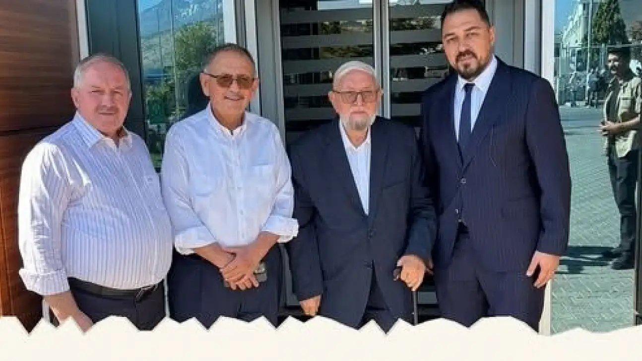 Kayseri'de dikkat çeken buluşma! Nursaçan ile Özhaseki bir araya geldi