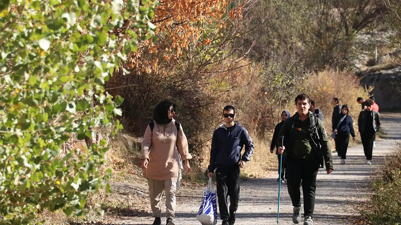 Kayseri'de doğa tutkunları oraya koştu