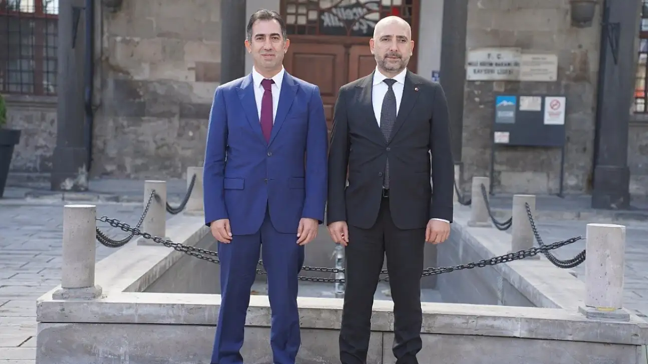 Kayseri'de ekonomi ve iş birliği gündemiyle buluştular