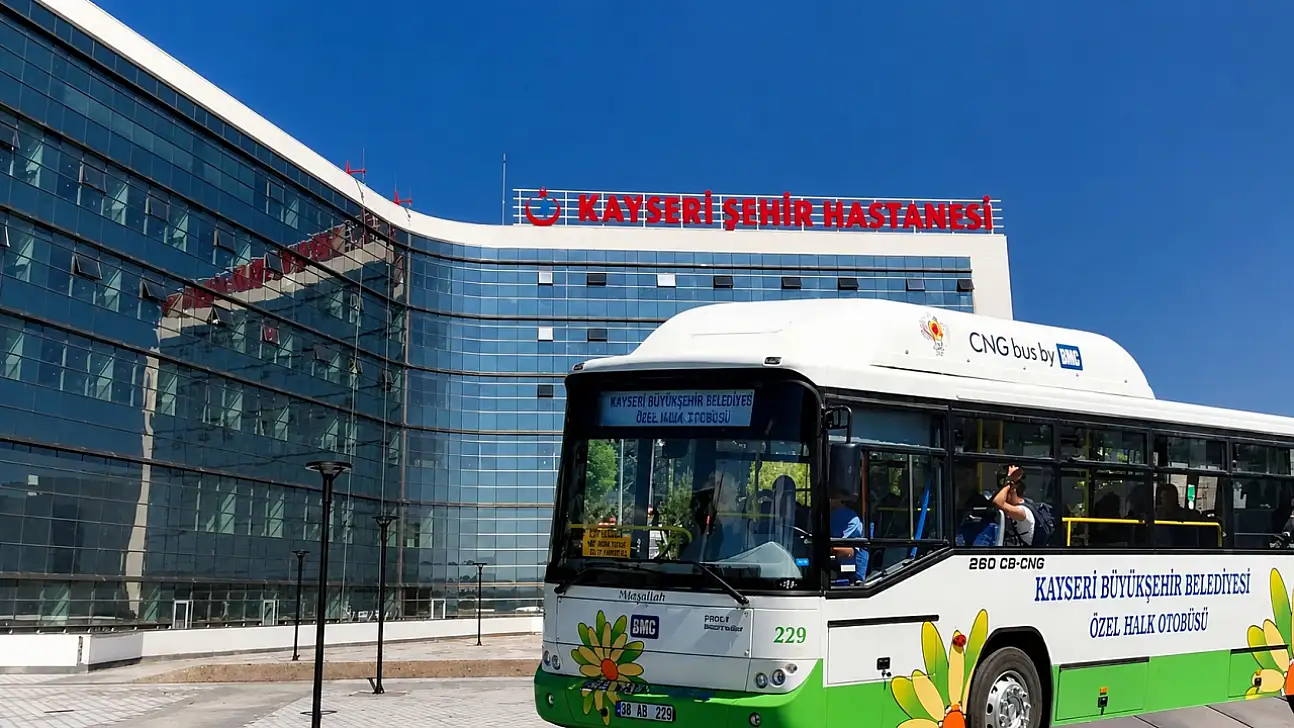Kayseri'de günde 18 bin kişinin gittiği yerde dikkat çeken değişiklik