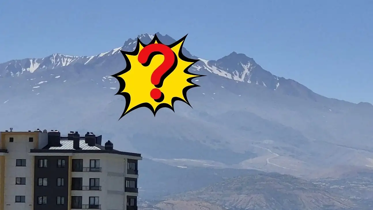 Kayseri'de herkes oraya bakıyor! Dikkat çeken yazı zirvede ortaya çıktı