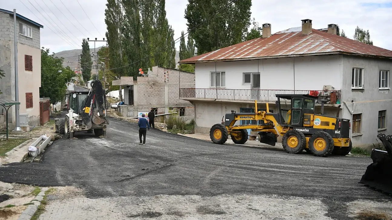 Kayseri'de iki mahalleyi bağlayan yola 9,4 milyon TL yatırım