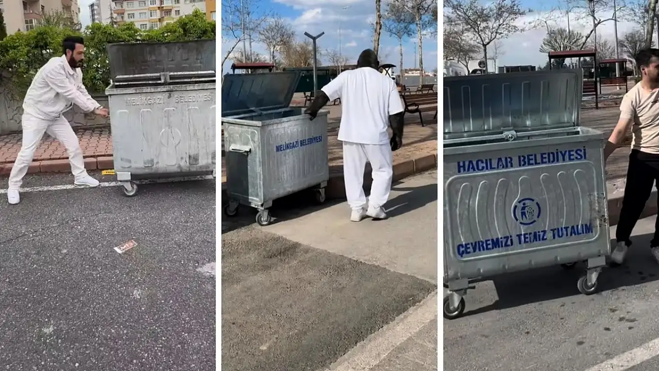 Kayseri'de konteynerler 'anısı' için götürülüyor! Başkanlardan jet yanıt