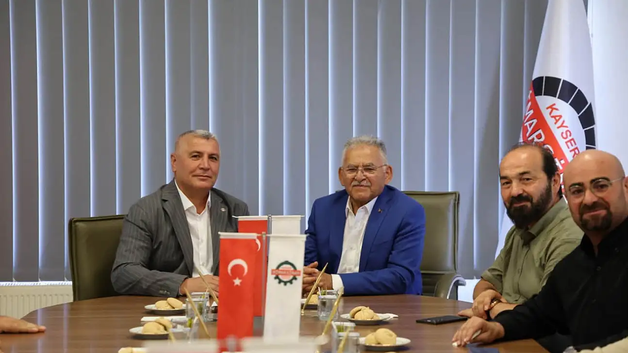 Kayseri'de kritik zirve! Büyükkılıç'tan OSB'ye dikkat çeken ziyaret