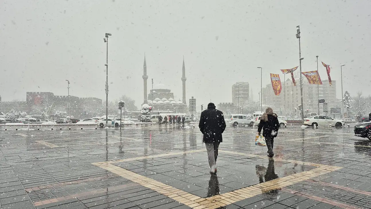 Kayseri'de o günlere dikkat! Yağmur ve kar geliyor