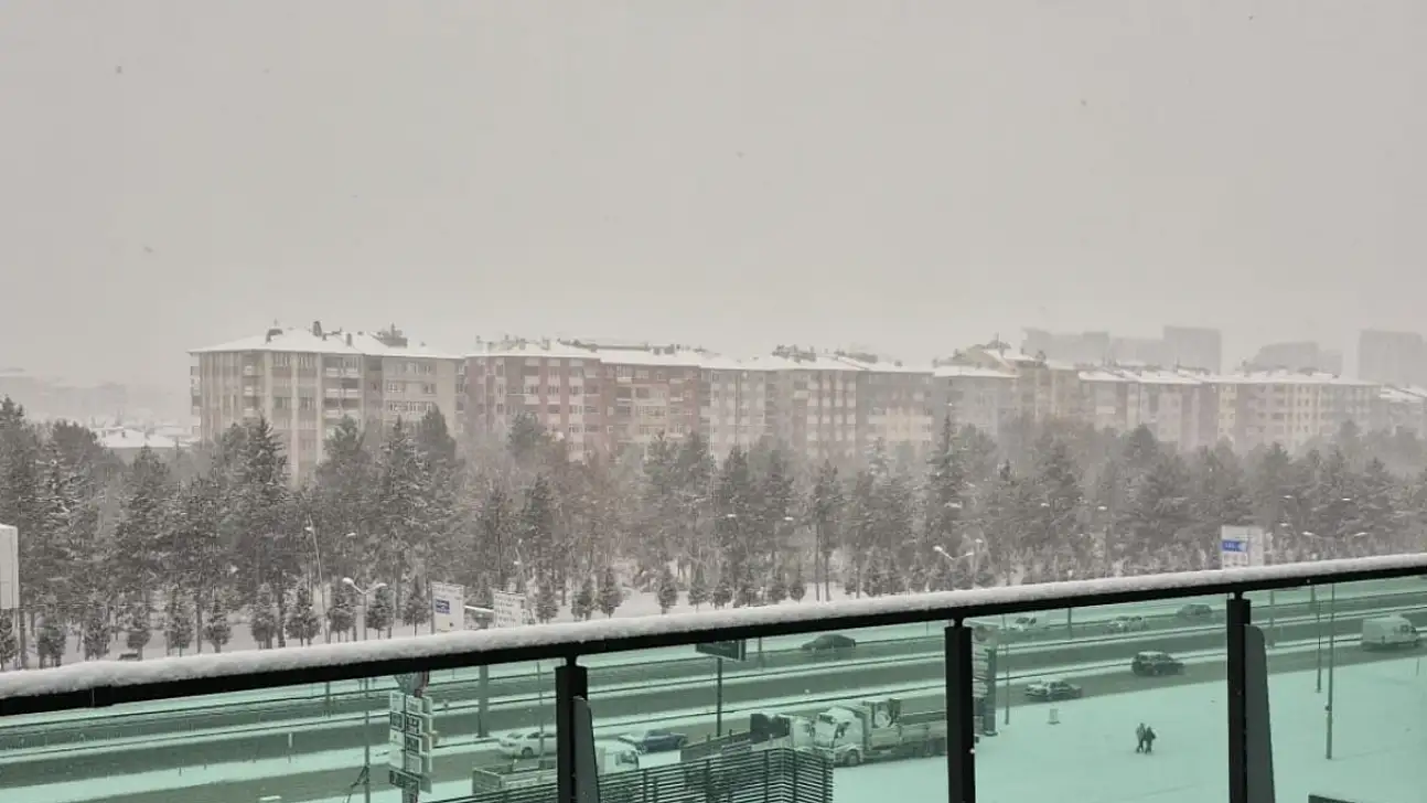 Kayseri'de önümüzdeki haftaya dikkat! Kar yeniden geliyor