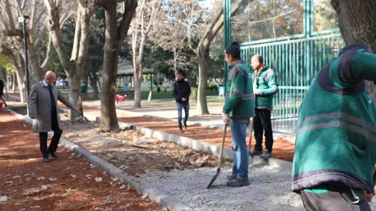 Kayseri'de parklarda çocuklar için yeni dönem