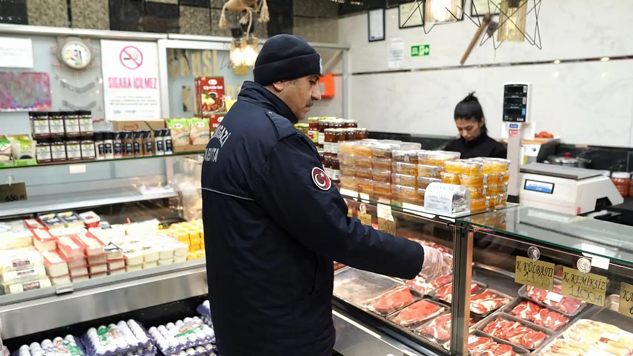 Kayseri'de Ramazan ayı öncesi denetimler artırıldı