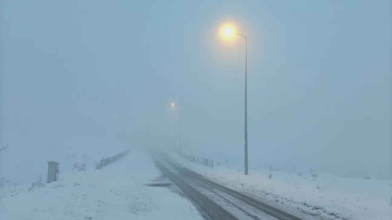 Kayseri'de sis etkisi