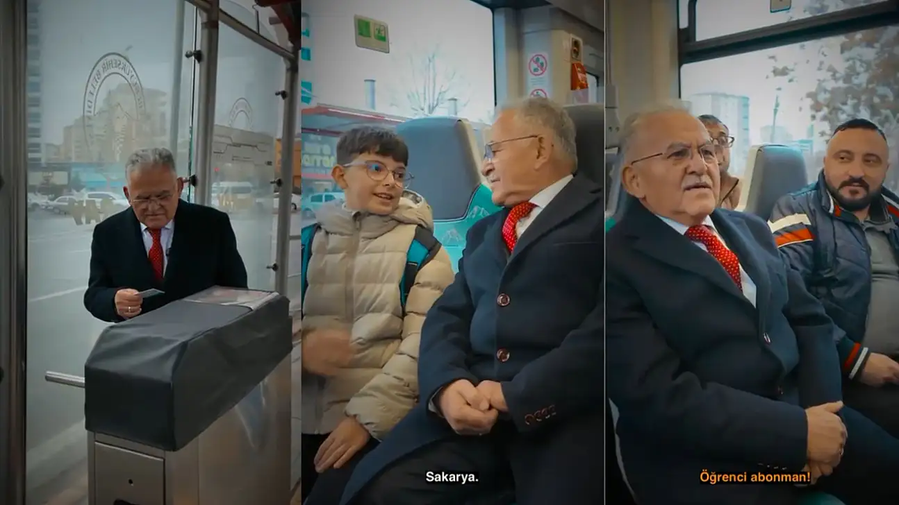 Kayseri'de soğuk havayı ısıtan buluşma