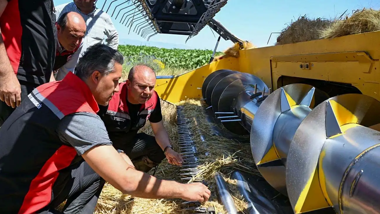 Kayseri'de tarlalar yakın takipte! Kontroller başladı