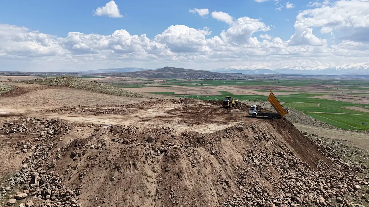 Kayseri'de taş üstünde taş kalmayacak! 1 milyon metreküplük dev çalışma