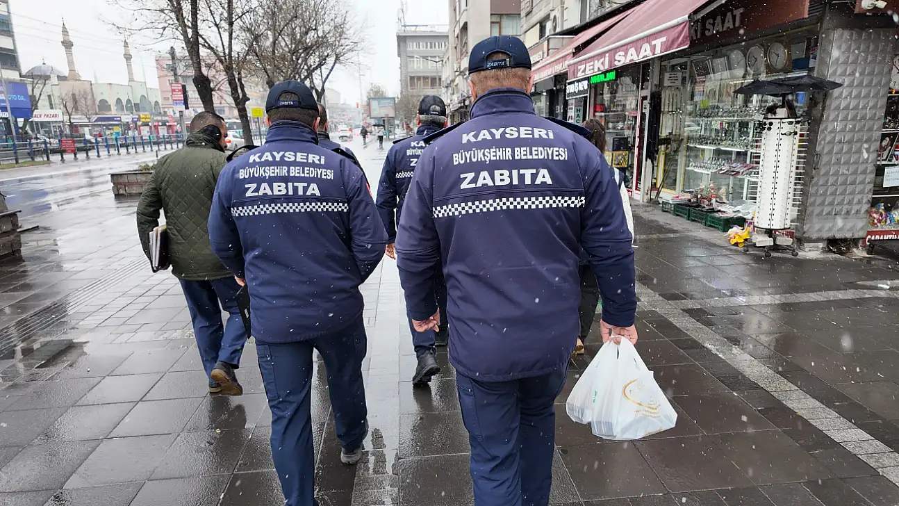 Kayseri'de ticarethaneler mercek altında