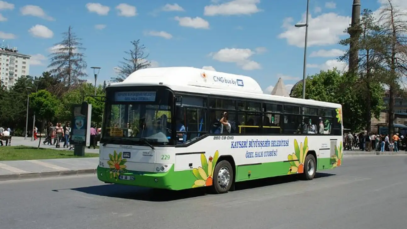 Kayseri'de toplu taşımada yeni uygulama! Bugün başladı