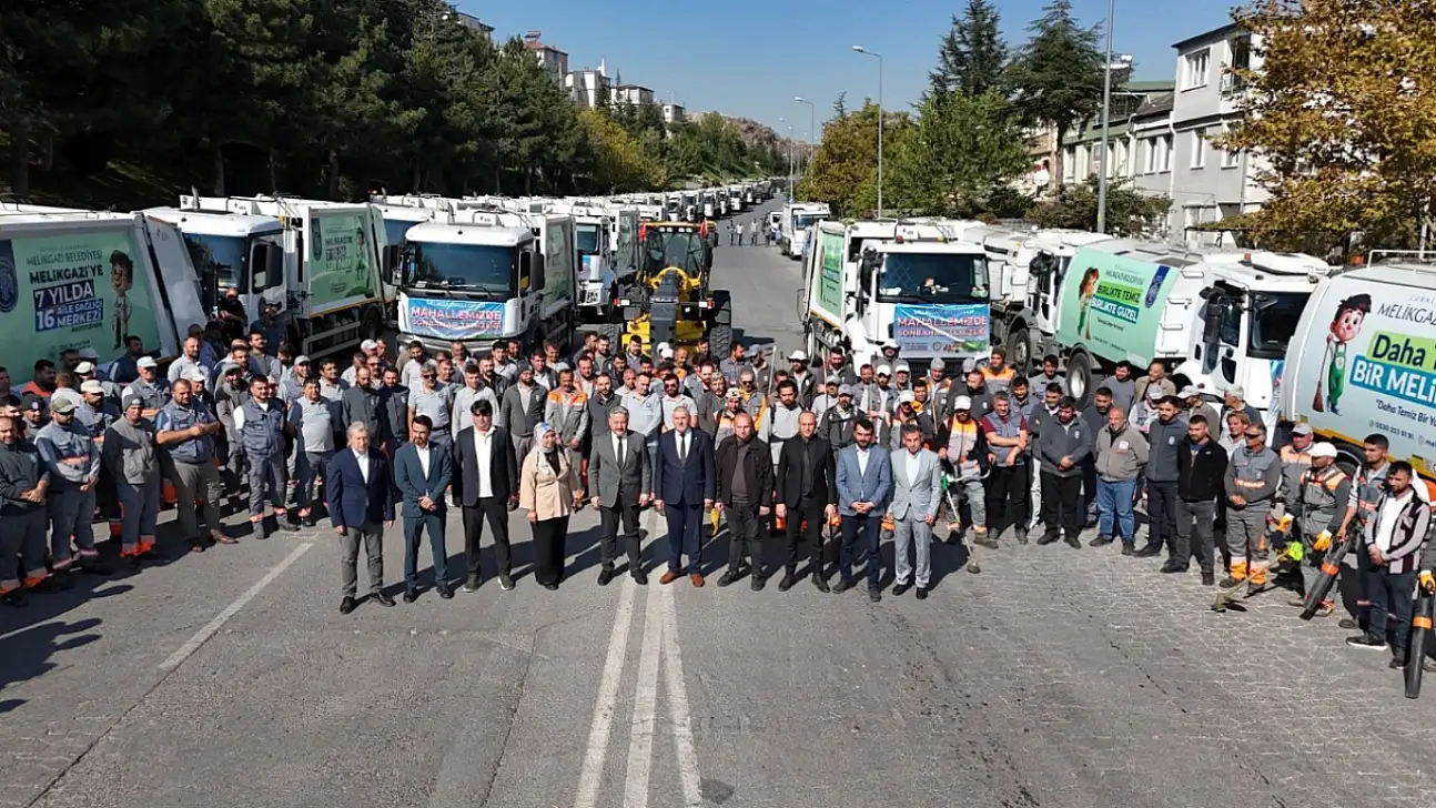 Kayseri'de üç mahallede kapsamlı temizlik!
