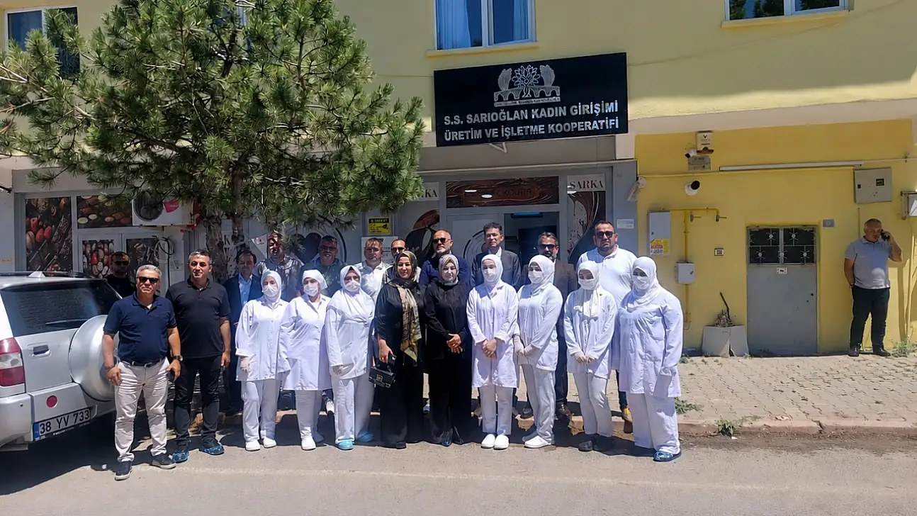 Kayseri'de üreten kadınlar dikkat çekti! Türkiye'ye örnek oldular