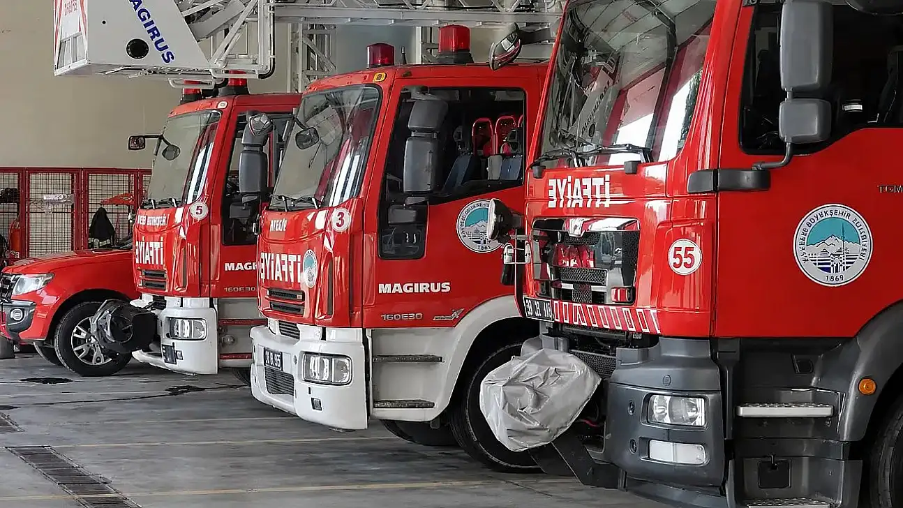 Kayseri'de yangınlar ilk sırada! Bir aylık bilanço belli oldu