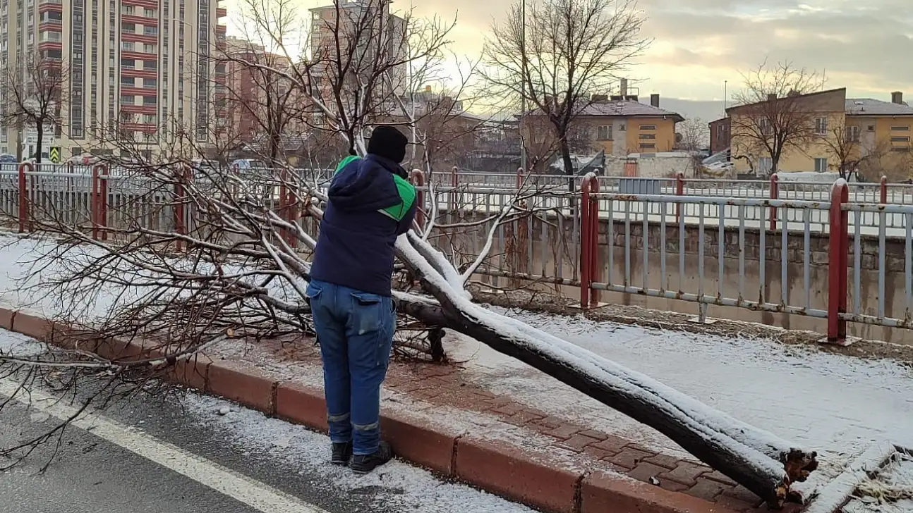 Kayseri'de yaya ve araç güvenliği için çalışma başladı!