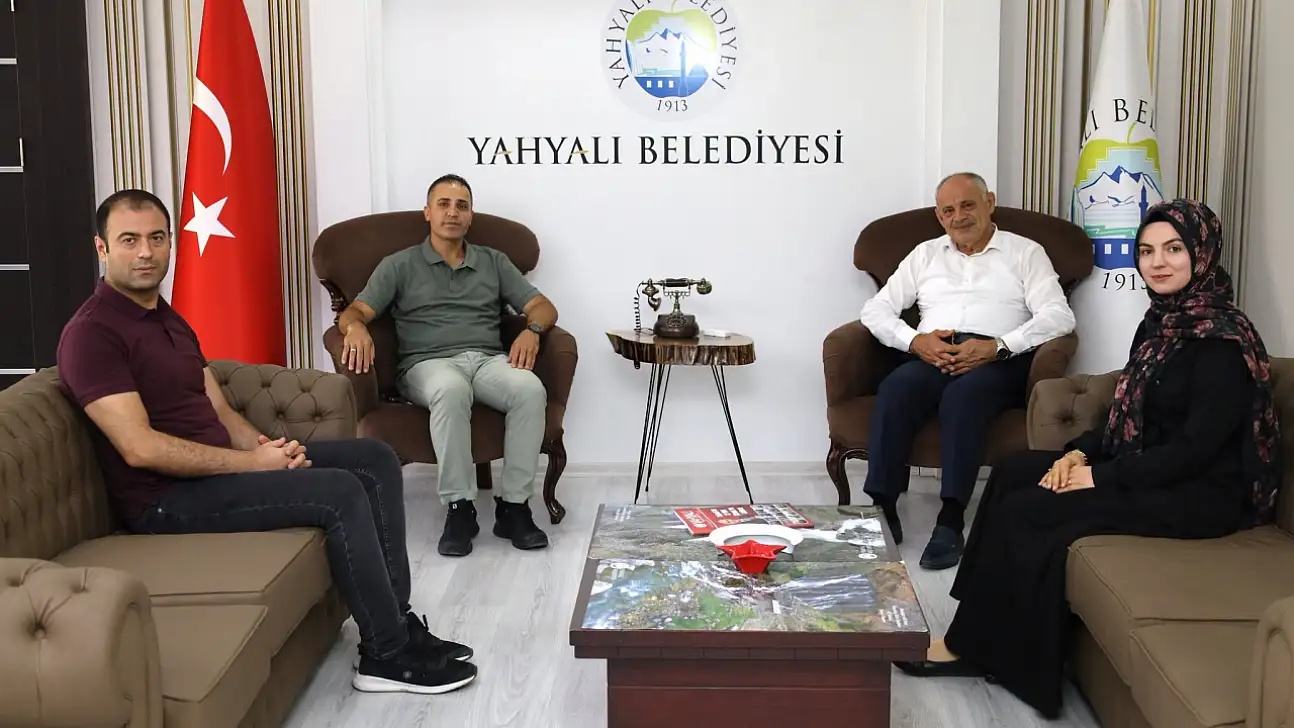 Kayseri'de yeni atama! İlk ziyaret Başkana
