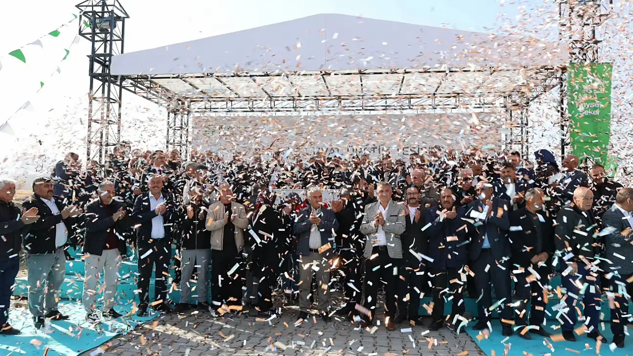 Kayseri'de yeni fabrikanın temeli atıldı