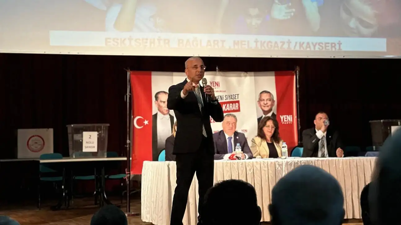 Kayseri'de Yeni Parti hareketliliği: Aşkın Genç'ten önemli açıklamalar