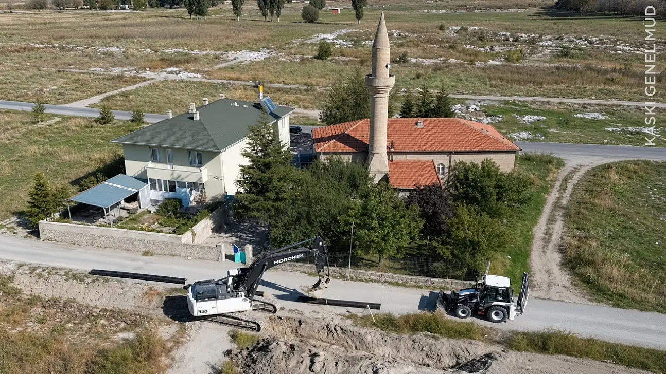 Kayseri'de yeni yerleşim alanları için altyapı çalışması başladı