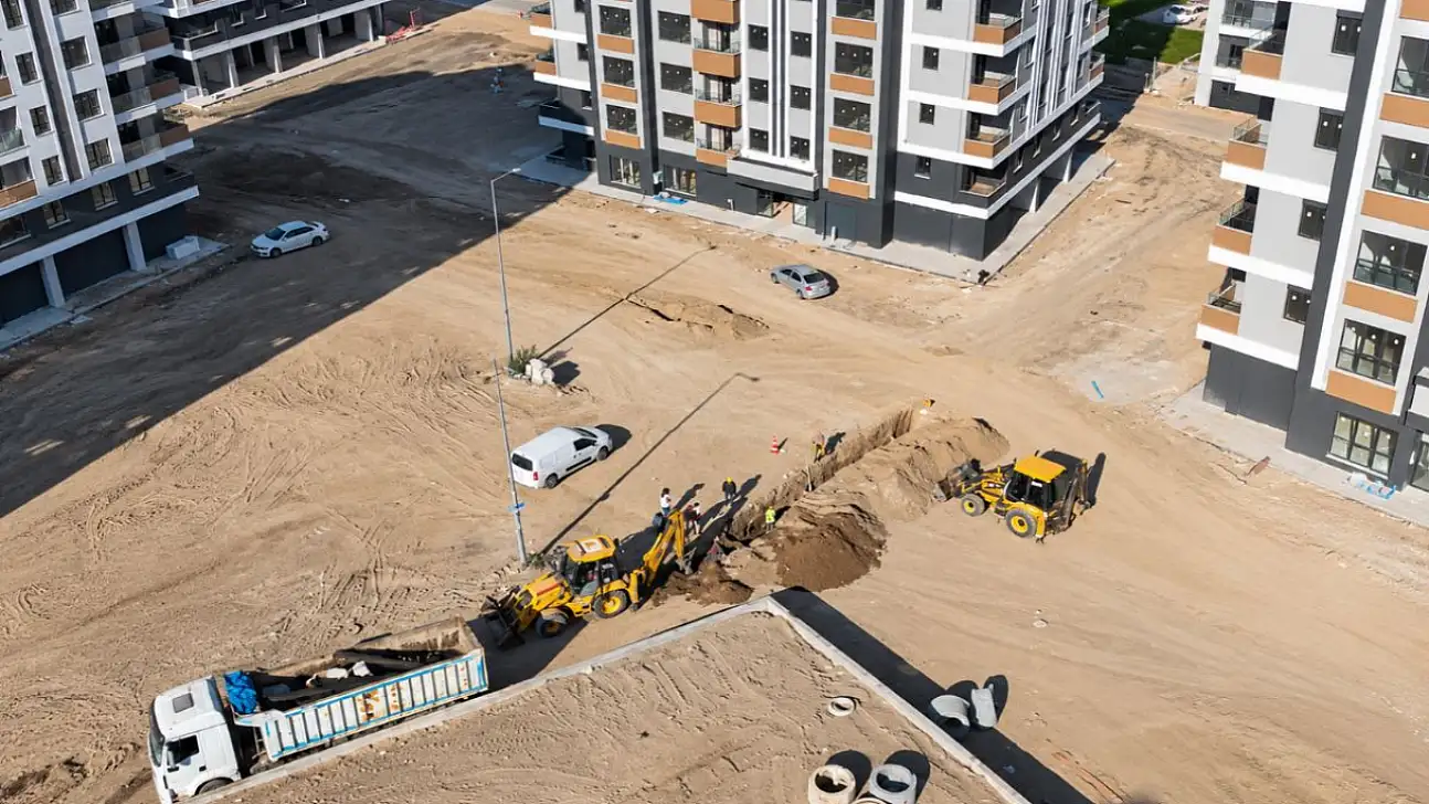 Kayseri'de yeni yerleşim alanlarının altyapısı güçlendiriliyor!