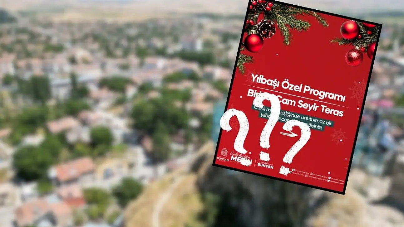 Kayseri'de yılbaşı planı yapacaklar dikkat! Başkan oraya davet etti