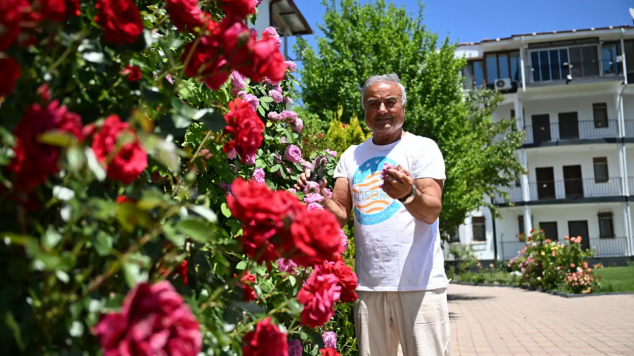 Kayseri'deki bu bahçe herkesin ilgi odağı oldu