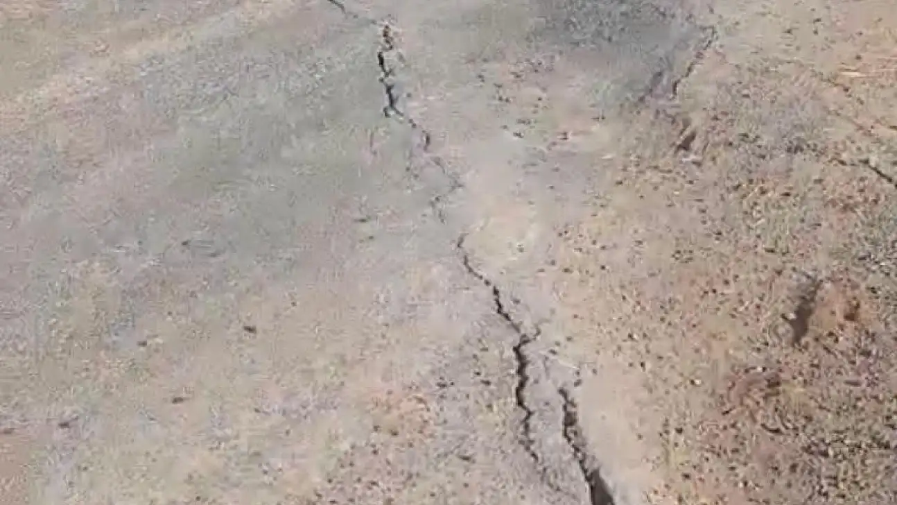 Kayseri'de korkutan görüntü! Ekipler alarma geçti