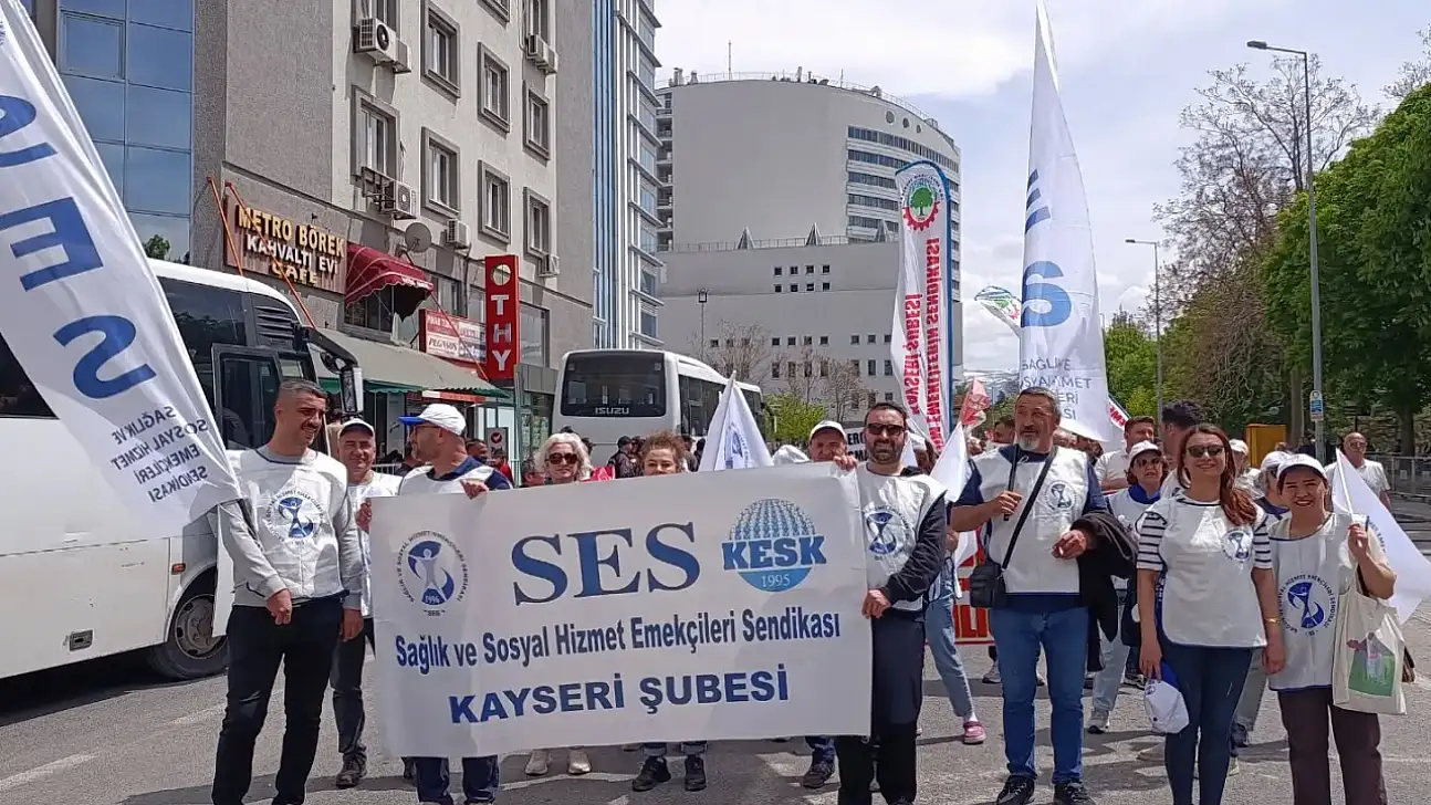 Kayseri'deki sendika genel kurula gidiyor